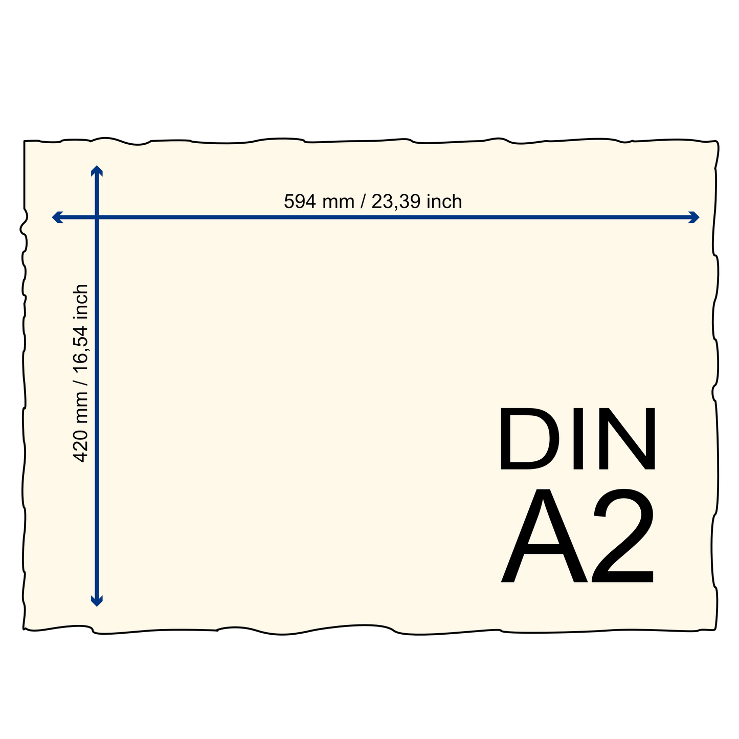 Samenpapier handgeschöpft - DIN-A2 - rosé