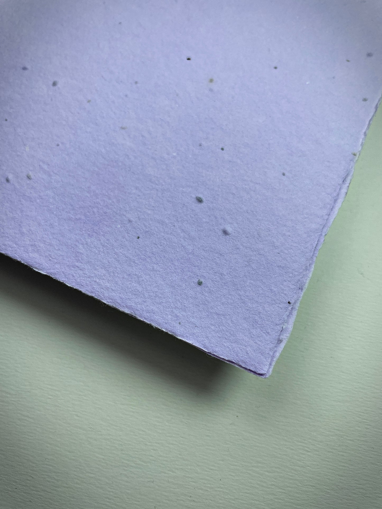 Samenpapier handgeschöpft - DIN-A6 - flieder