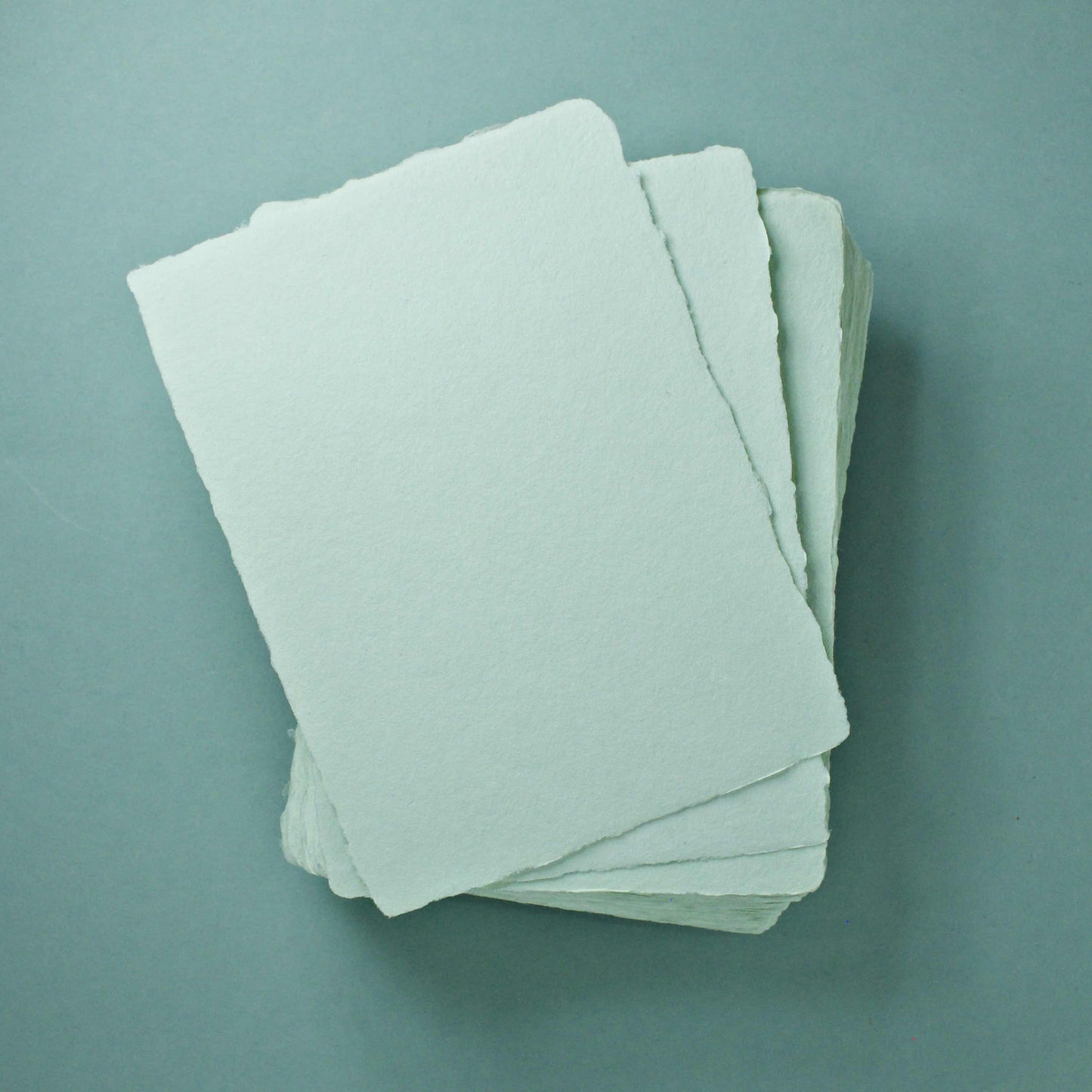 Büttenpapier DIN-A6 - mint