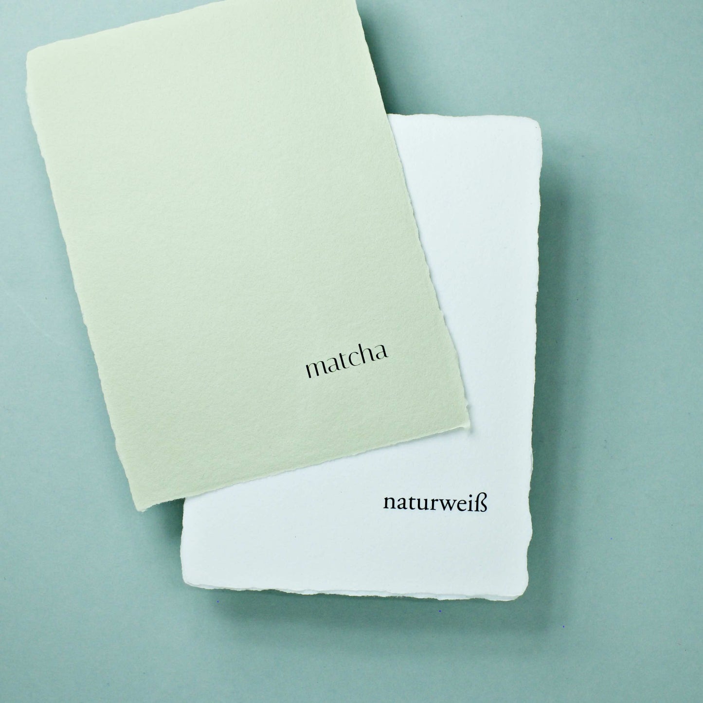Büttenpapier DIN-B6 - matcha