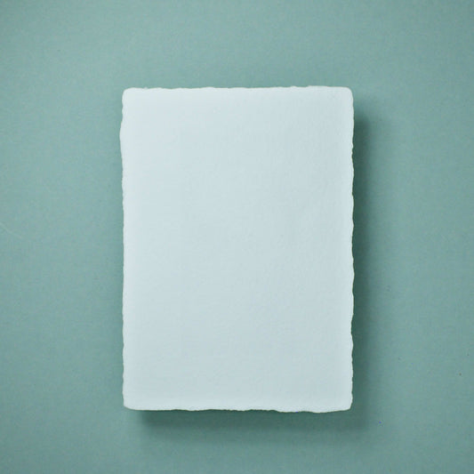 Büttenpapier DIN-B6 - naturweiß