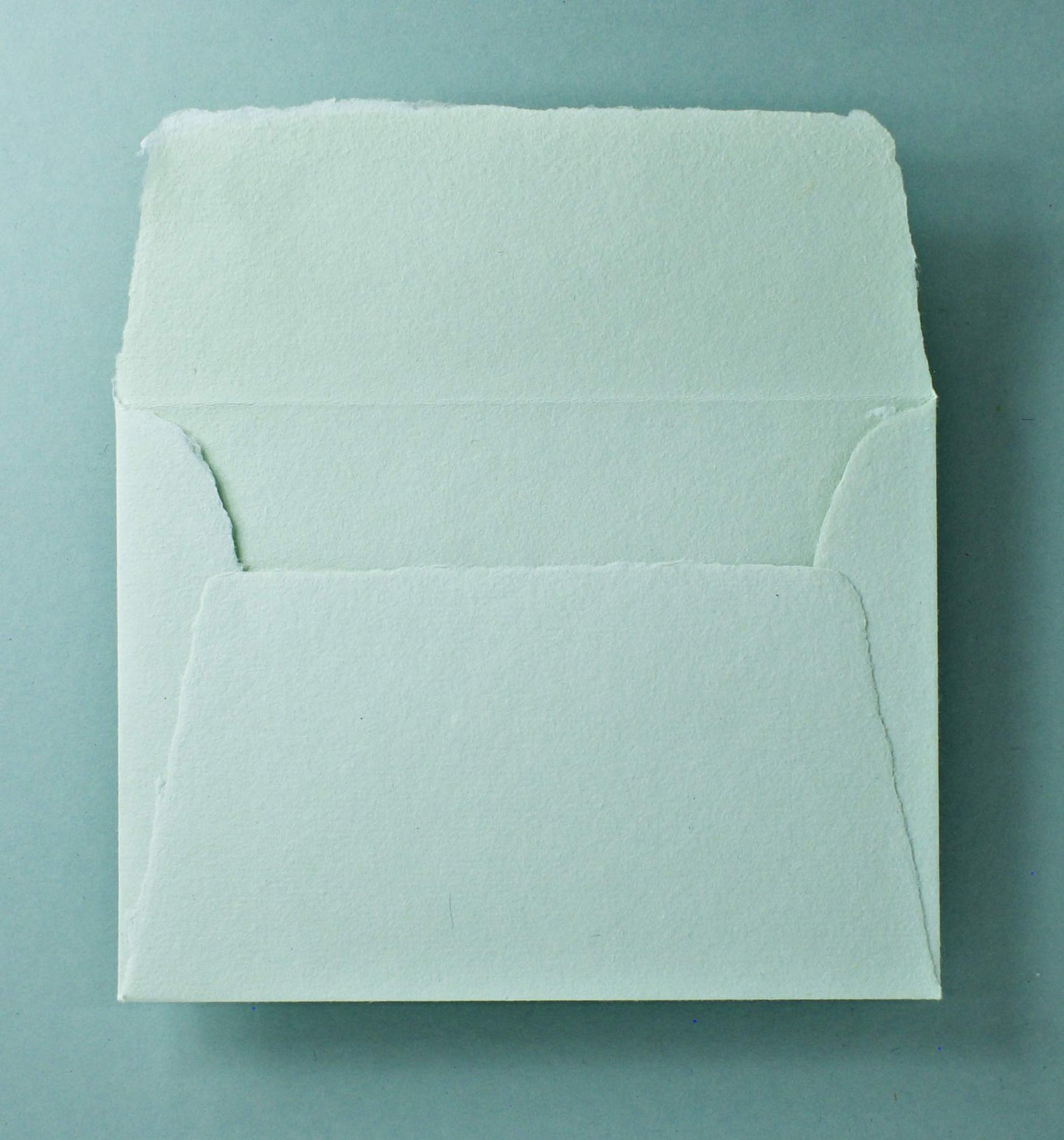 Baumwollumschlag C5 - Trapezlasche - mint