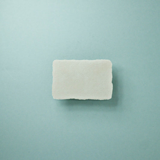 Büttenpapier-Visitenkarten 85/55 - sand