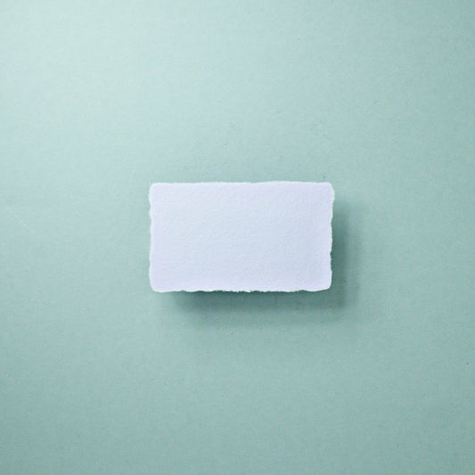 Büttenpapier-Visitenkarten 90x50 - flieder