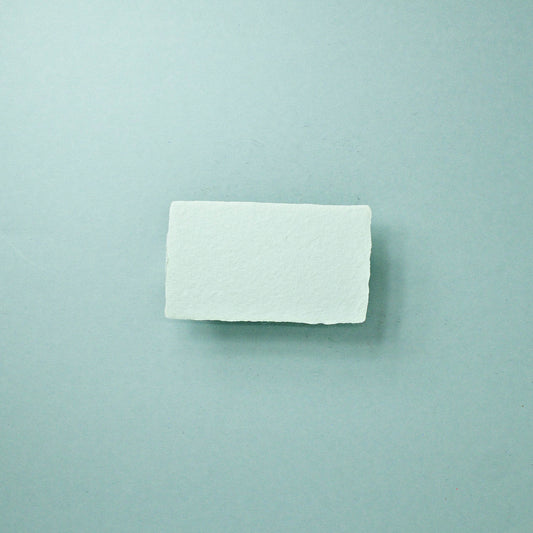 Büttenpapier-Visitenkarten 90x50 - mint