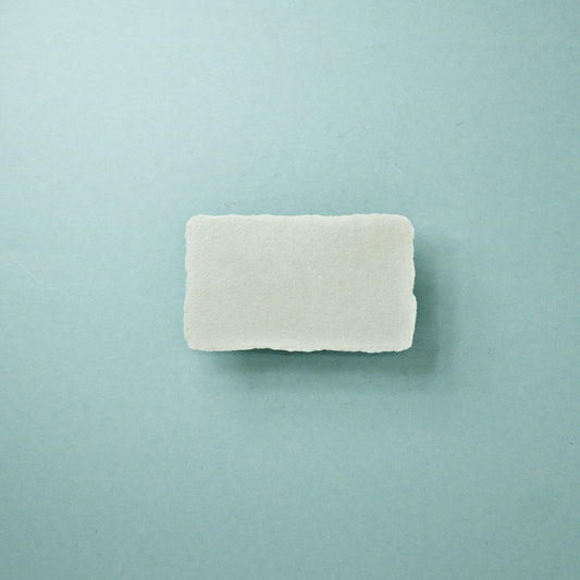 Büttenpapier-Visitenkarten 90x50 - sand