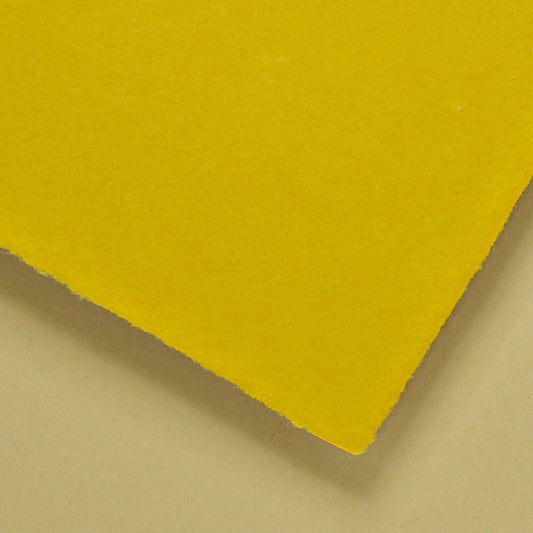 RESTPOSTEN: Baumwollkarte DIN-A5 - sonnengelb