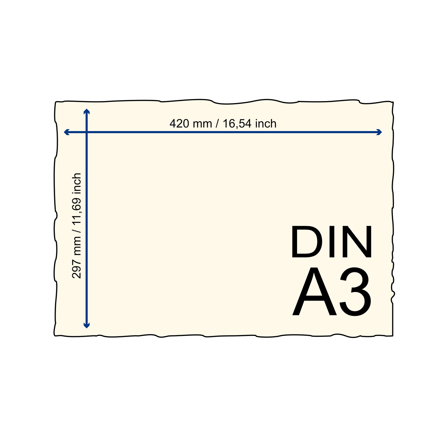 DIN-A3 Papiere