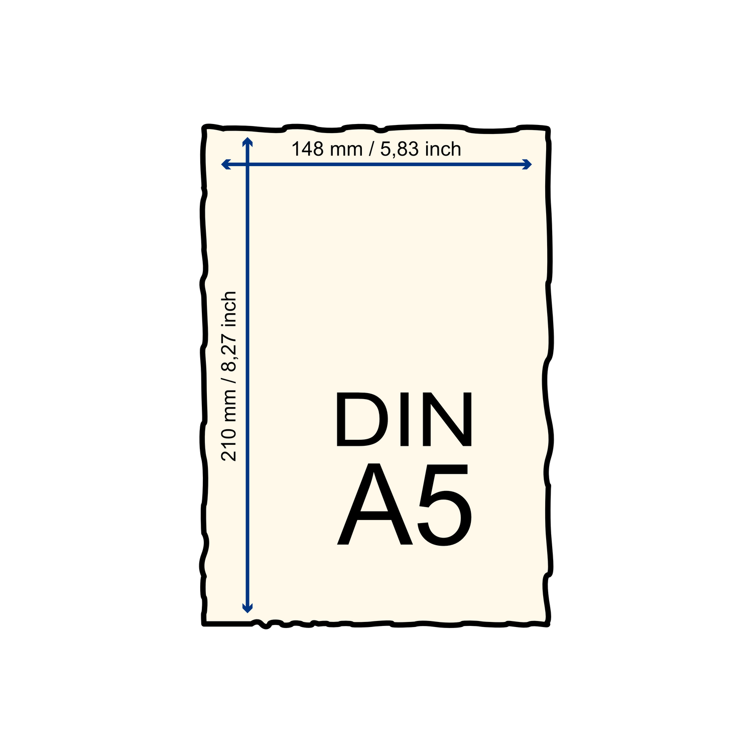 DIN-A5 Papiere