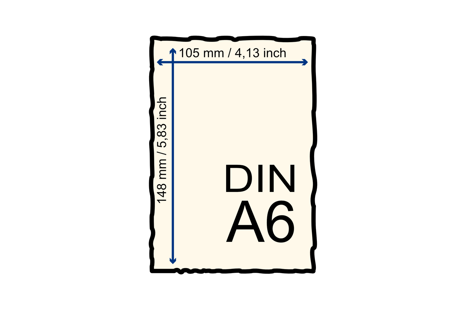 DIN-A6 Papiere