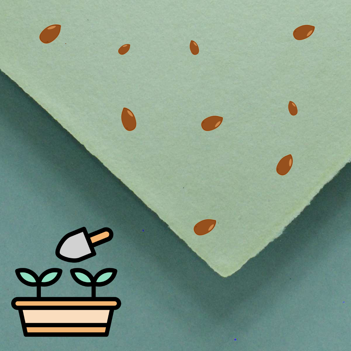 Samenpapier matcha