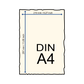 Büttenpapier DIN-A4 - mint