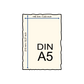 Büttenpapier DIN-A5 - naturweiß