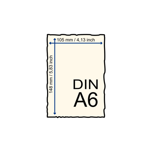 Samenpapier handgeschöpft - DIN-A6 - matcha