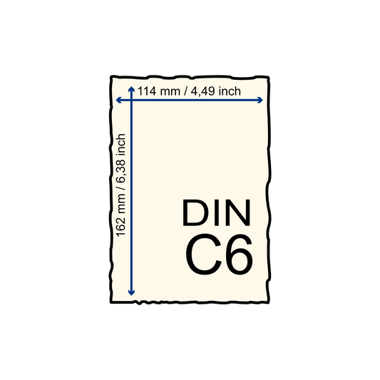 Samenpapier handgeschöpft - DIN-C6 - matcha