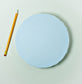 Kreis 20 cm, babyblau