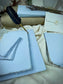 Büttenpapier DIN-B6 - babyblau