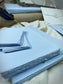 Büttenpapier DIN-B6 - babyblau