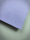 Samenpapier handgeschöpft - Visitenkarten 90x50 mm - flieder