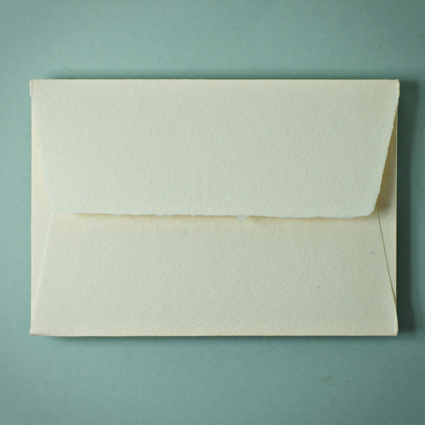 Büttenpapier-Umschlag C5 - Trapezlasche  - elfenbein