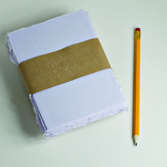 Büttenpapier DIN-C6 - flieder