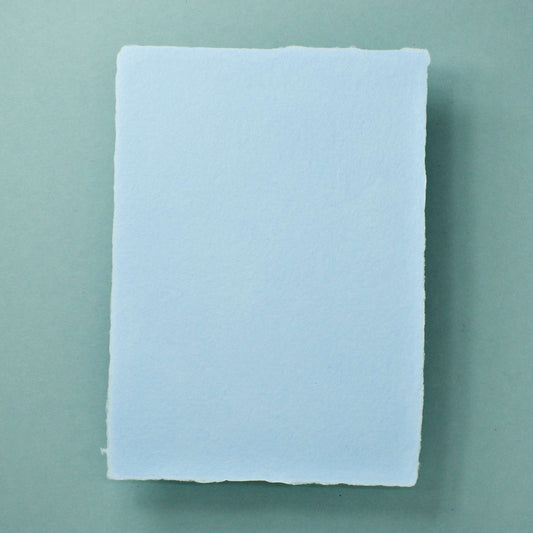 Büttenpapier DIN-A3 - babyblau