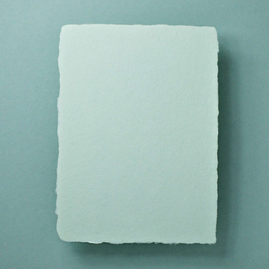 Büttenpapier DIN-A5 - mint
