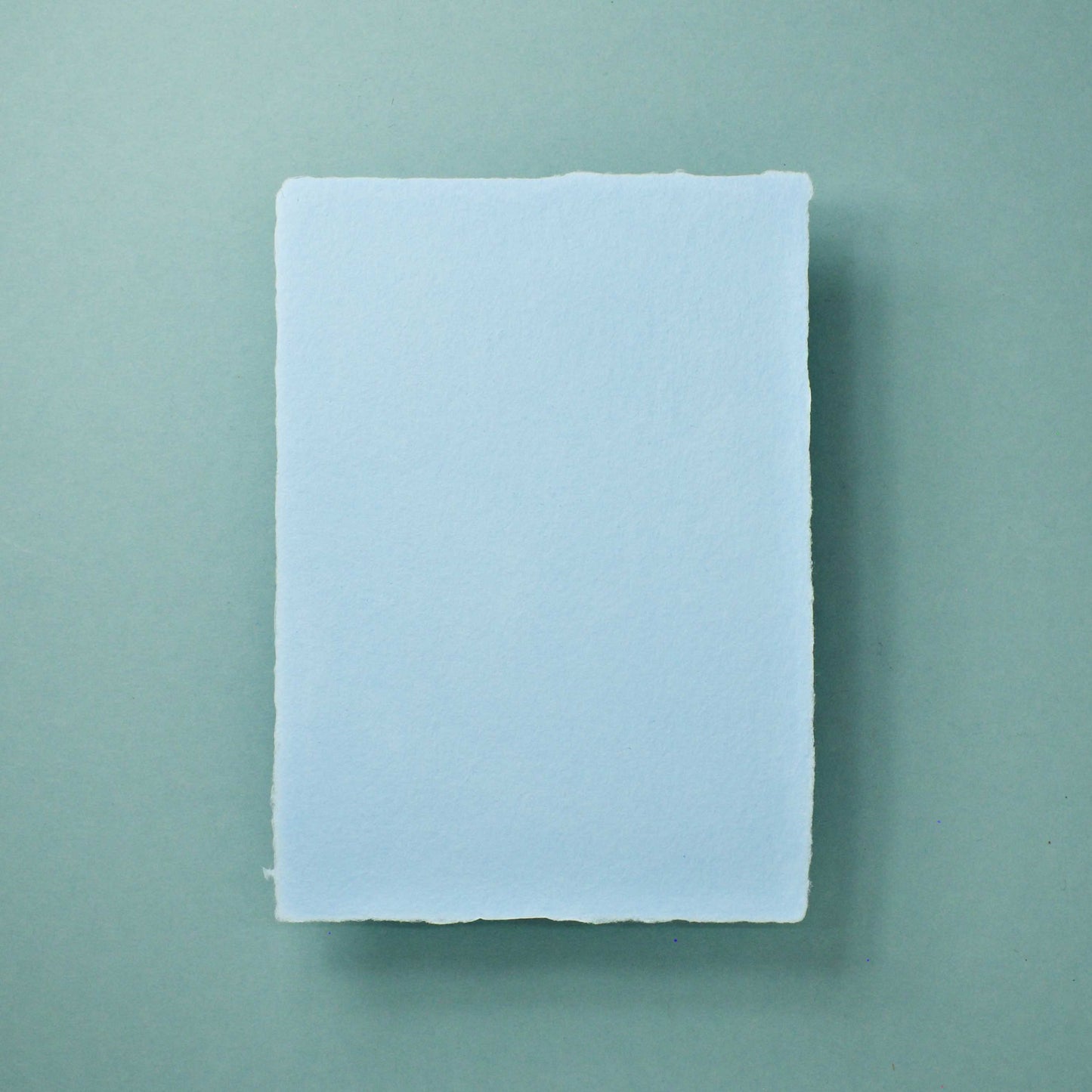 Büttenpapier DIN-B6 - babyblau