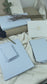 Büttenpapier DIN-B6 - babyblau