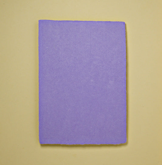 RESTPOSTEN: Baumwollkarte DIN-A5 - violett