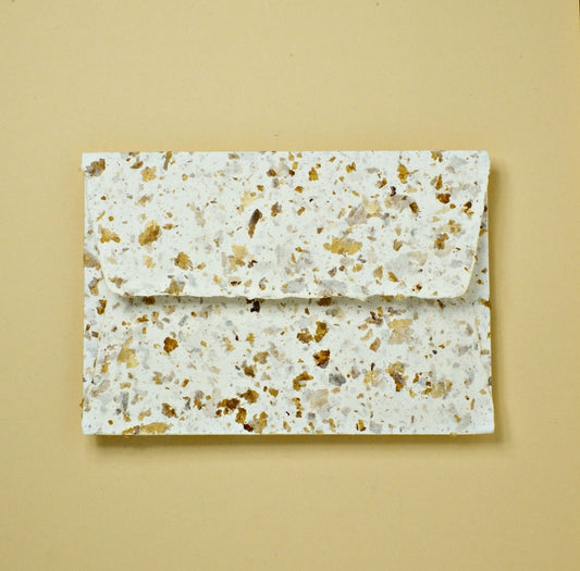 Sonderedition: Baumwollumschlag C6 - Trapezlasche - Kaffee