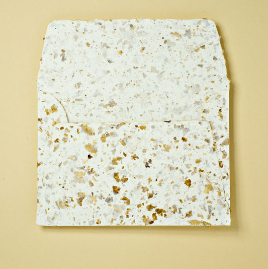 Sonderedition: Baumwollumschlag C6 - Trapezlasche - Kaffee